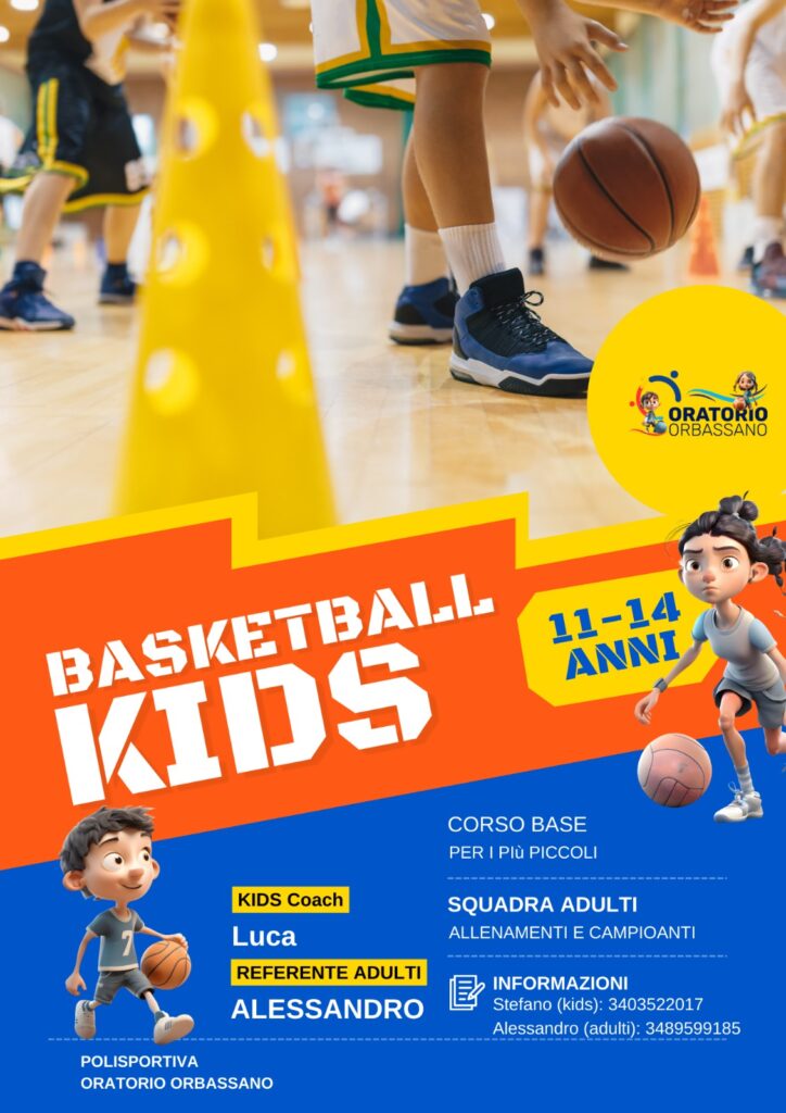 Basket kids Polisportiva Oratorio Orbassano